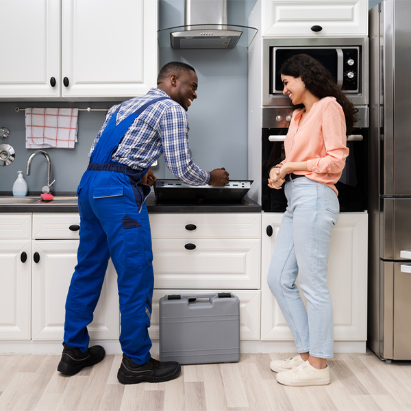 can you provide an estimate for cooktop repair before beginning any work in Barton County KS